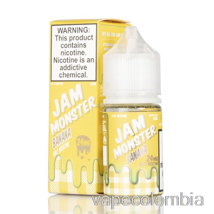 Vape Recargable Banana - Mermelada Monster Sales - 30ml 48mg